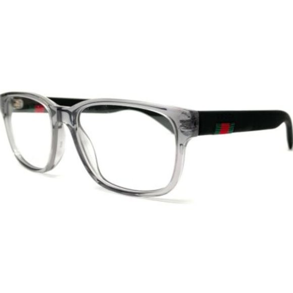 Gucci Women's Grey Rectangle Eyeglasses! - Picture 1 of 3